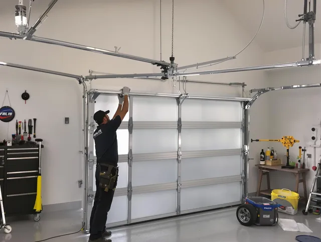 Windsor Garage Door Repair certified team performing precision garage door installation in Windsor