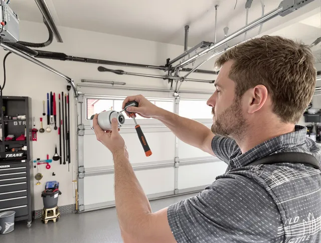 Garage door opener repair service by Windsor Garage Door Repair in Windsor
