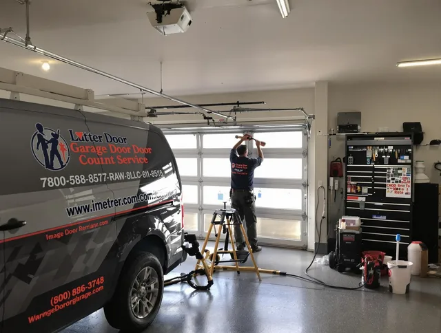 Windsor Garage Door Repair team performing same-day garage door repair in Windsor